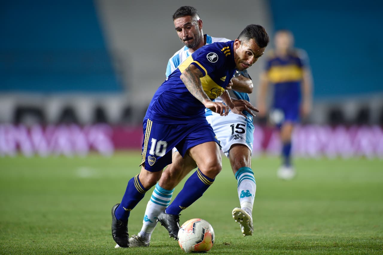 Racing se impone 1-0 en casa a Boca y toman una ligera ventaja en los cuartos de final de la Copa Libertadores.