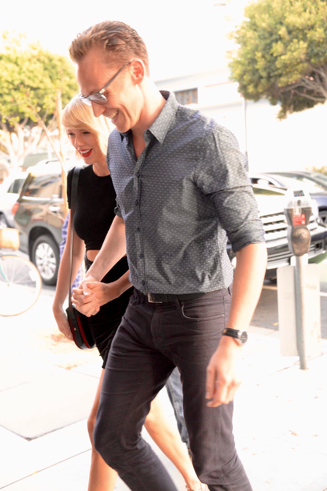 Taylor Swift y Tom Hiddleston en plena 'date'.