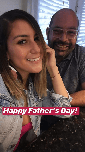 Jessi Rodríguez compartió con sus seguidores la cita con quien le dio la vida, donde se les vio muy unidos y celebrando con vino.