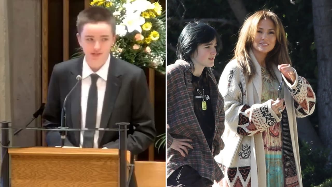 Seraphina, hijastra de JLo, se cambia el look y nombre: ahora se presenta como Fin