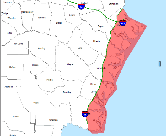 El gobernador de Georgia ordena la evacuación de seis condados ante la llegada de Matthew