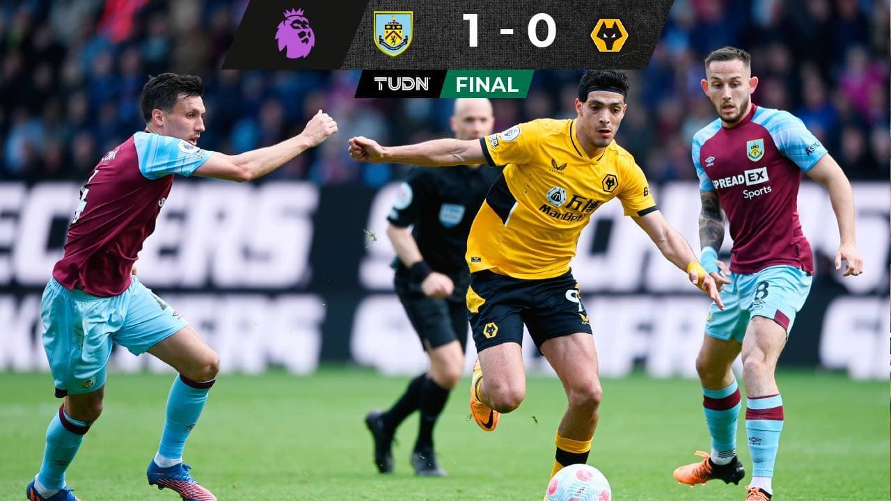 Con Jiménez, los Wolves caen en su visita al Burnley