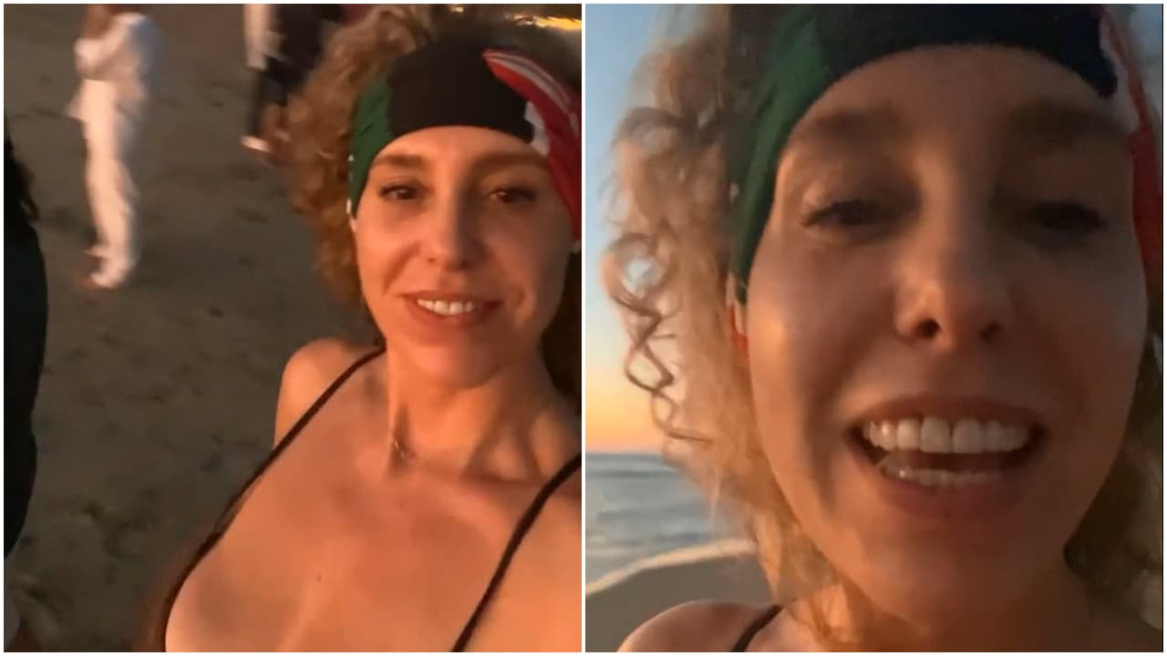 Azela Robinson despidió el año más delgada y con un proyecto en puerta.