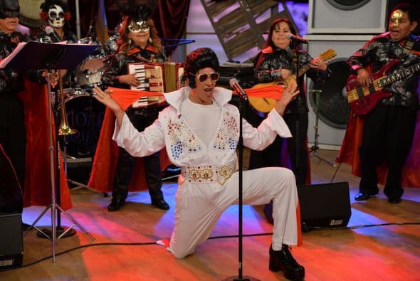 En la música, nos visitó el rey del Rock & Roll, Elvis Presley.