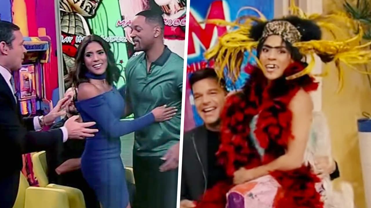 Francisca no olvida el día que abrazó a Will Smith y Mela se sentó en las piernas de Ricky Martin