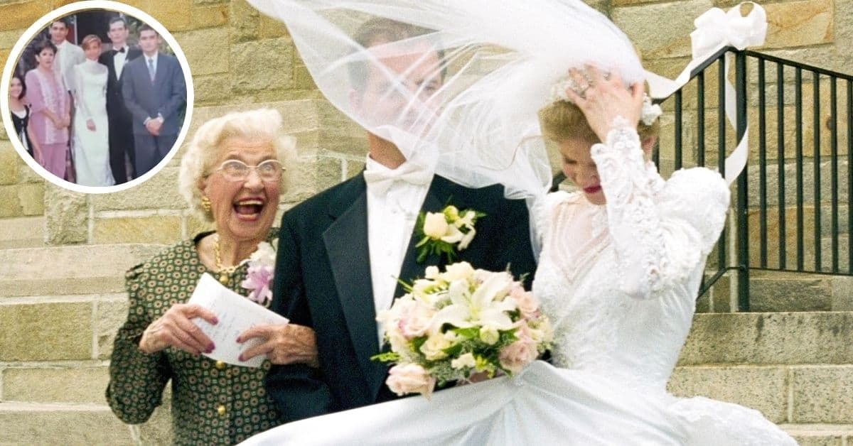 Existen suegras malvadas y luego está ella: borró a su nuera de su propia foto de boda