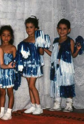 Carolina siempre se ha robado miradas y le gustaba participar en todos los shows de entretenimiento escolar.