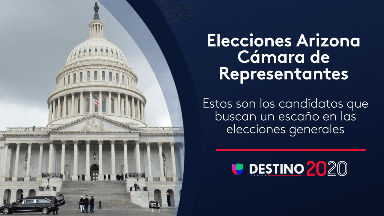 Estos son los candidatos que buscan representar a Arizona en la Cámara de Representantes