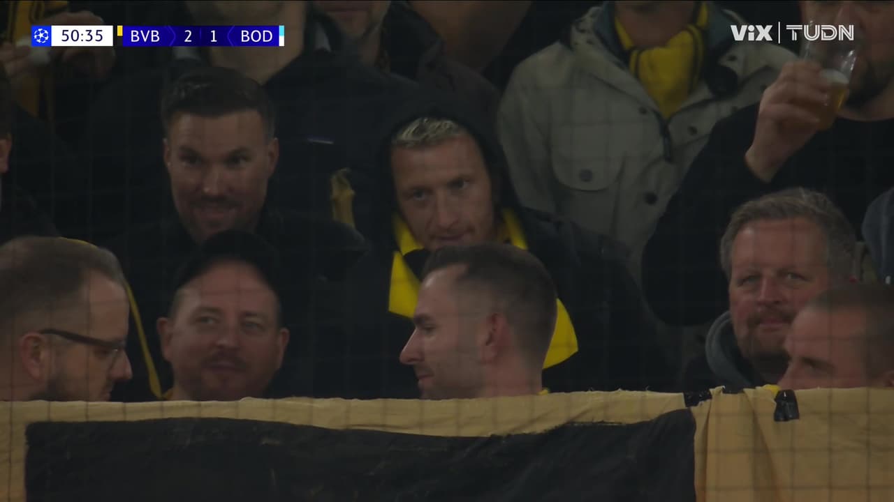 ¡Gol del Dortmund! Brandt firma su doblete y el festejo de Reus es épico