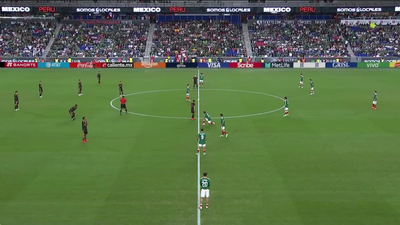 ¡Inicia la transmisión! México vs Perú, en vivo aquí