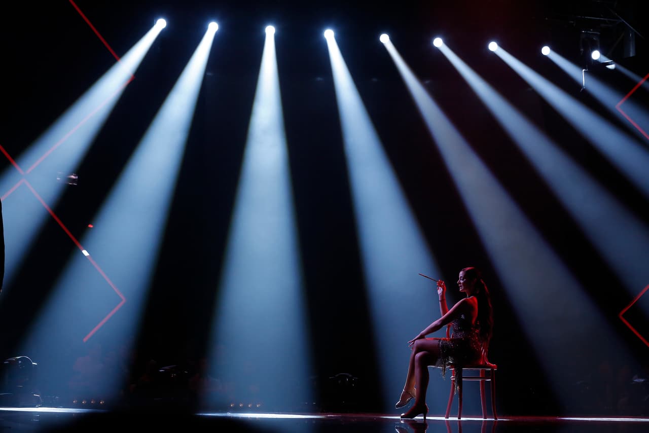 Su primer baile fue uno de los más aplaudidos de la noche.
