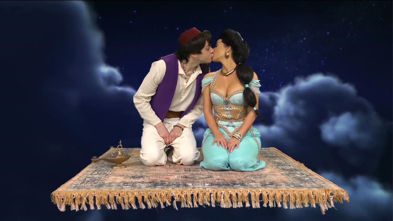 Fue en ese programa especial que Kim y Pete se besaron, en un sketch disfrazados de Aladino y Yasmín.