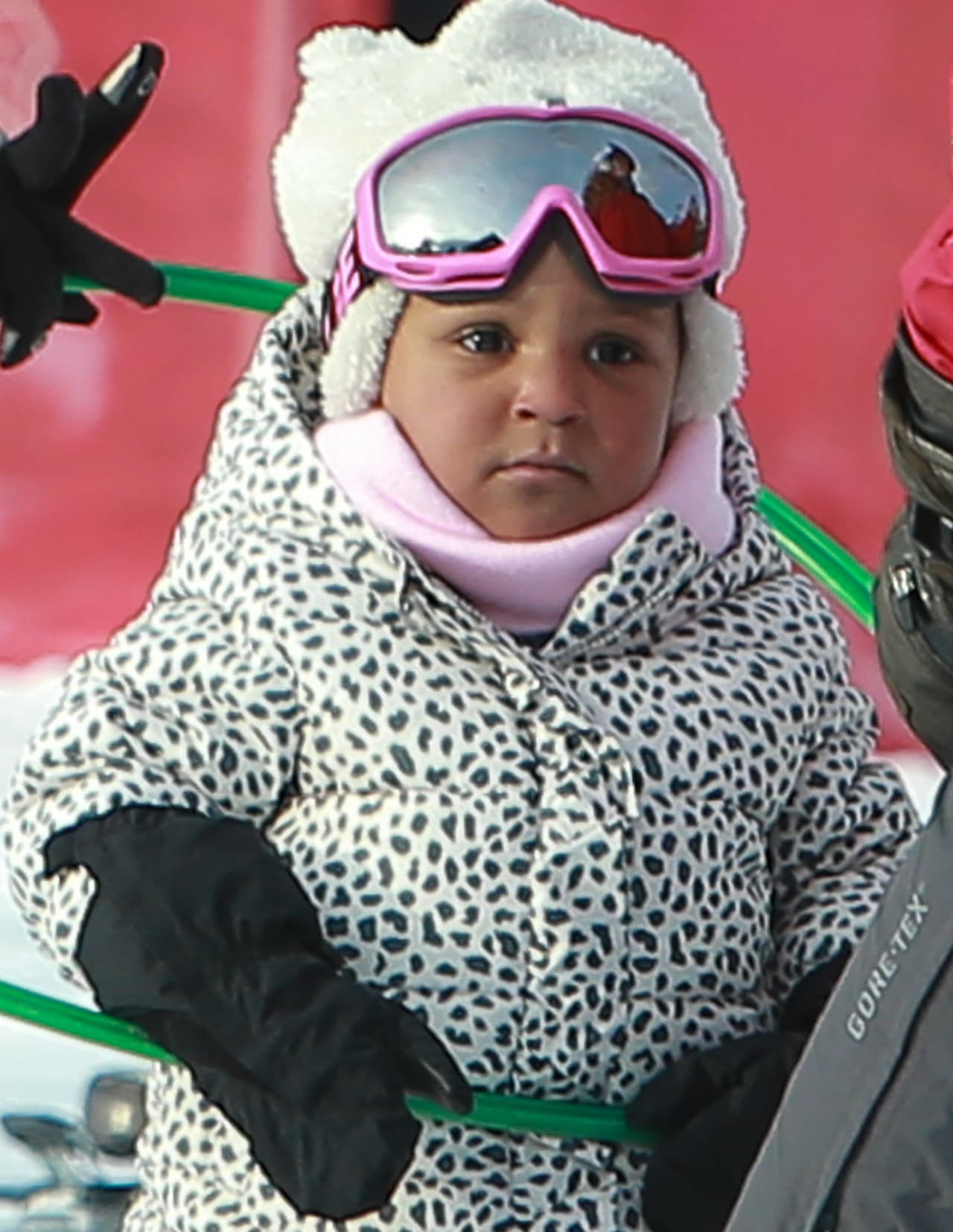 ¡Ternurita! Laila está hermosa.