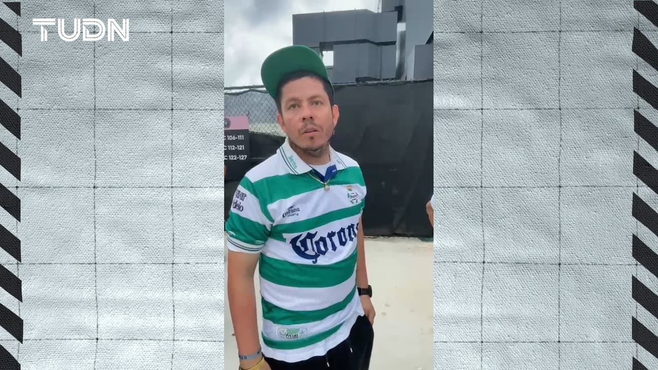 Aficionado viaja en auto desde Torreón hasta Miami para ver a Messi