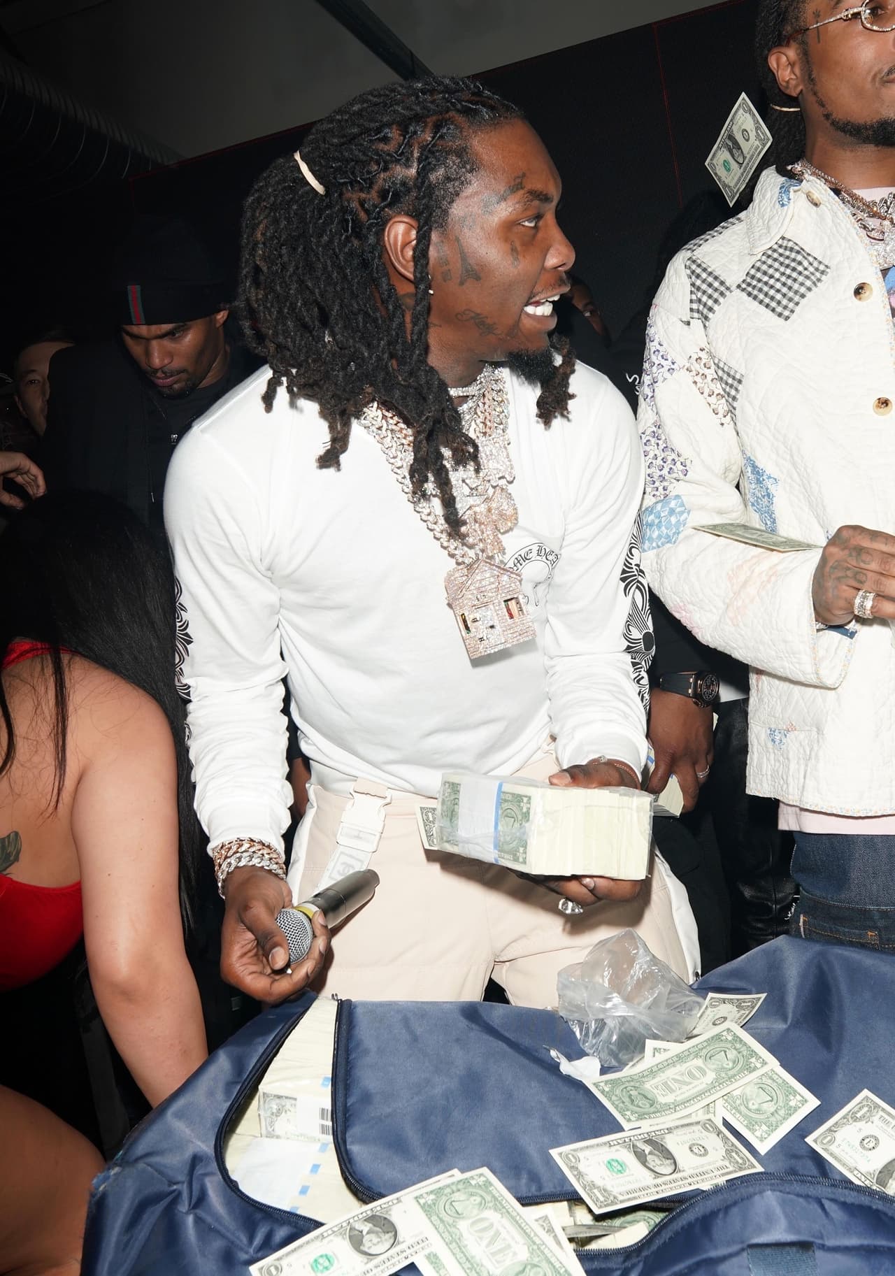 Offset no podía creer lo que estaba viviendo.