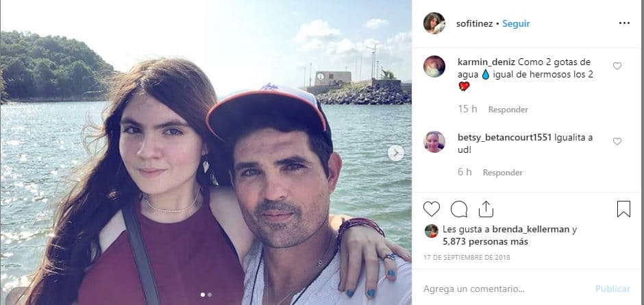 “Tengo que reconocer a la madre de Sofía, que 
<b>estuvo más involucrada en el desarrollo de mi hija, que a lo que hice yo</b>. Pero a la vez creo que era lo correcto para ese momento, aunque no me gusta, pero era lo correcto porque yo todavía tenía mucho que crecer en la vida”, comentó.