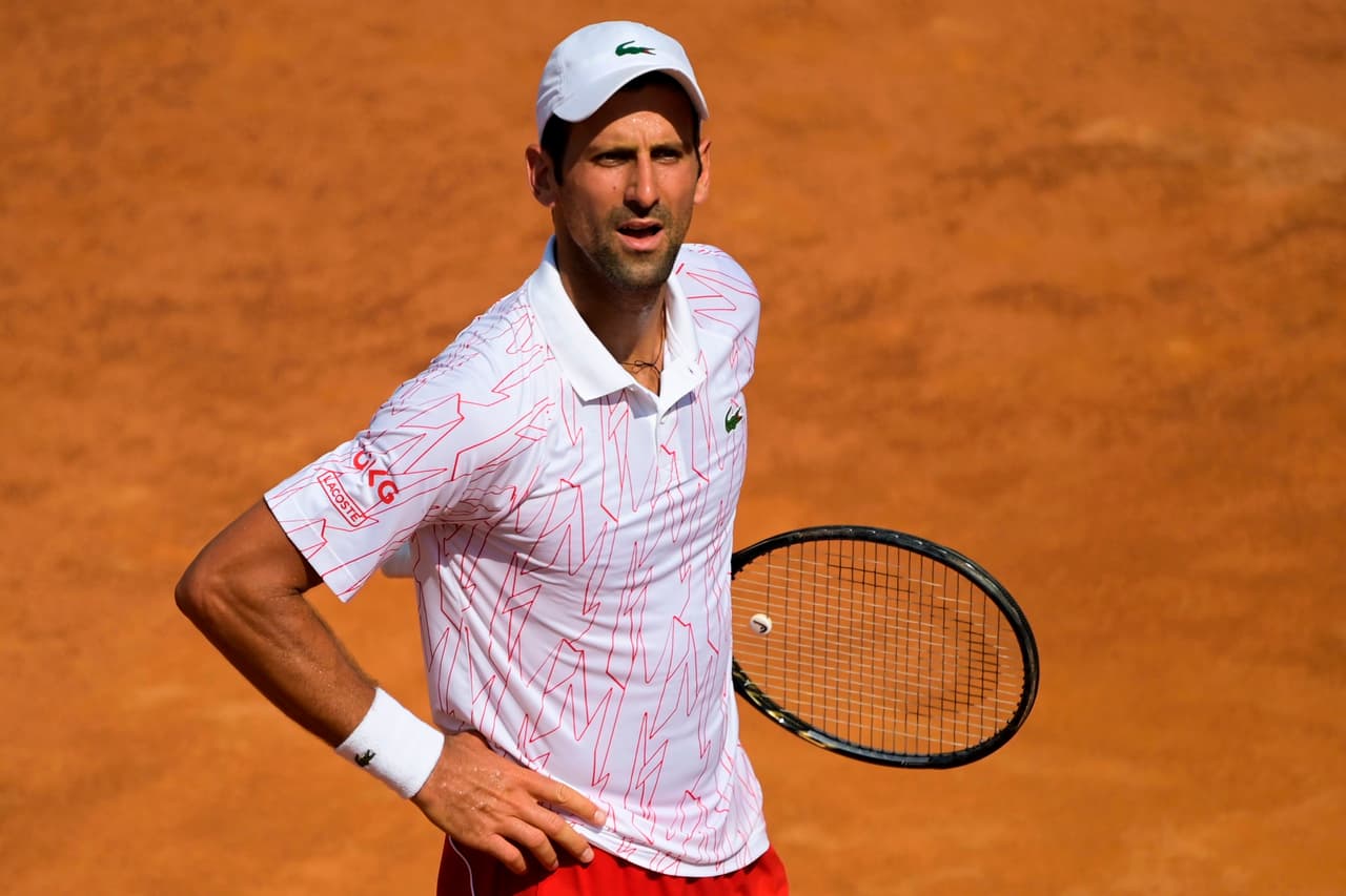 Djokovic debutó con triunfo en Roma tras descalificación en Estados Unidos