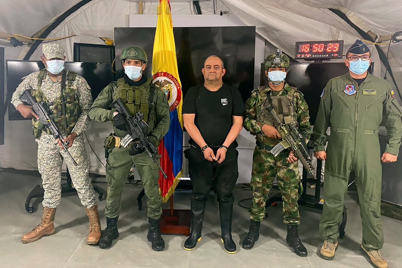 'Otoniel', uno de los narcotraficantes más buscados de Colombia, pasará 45 años en una cárcel de EEUU