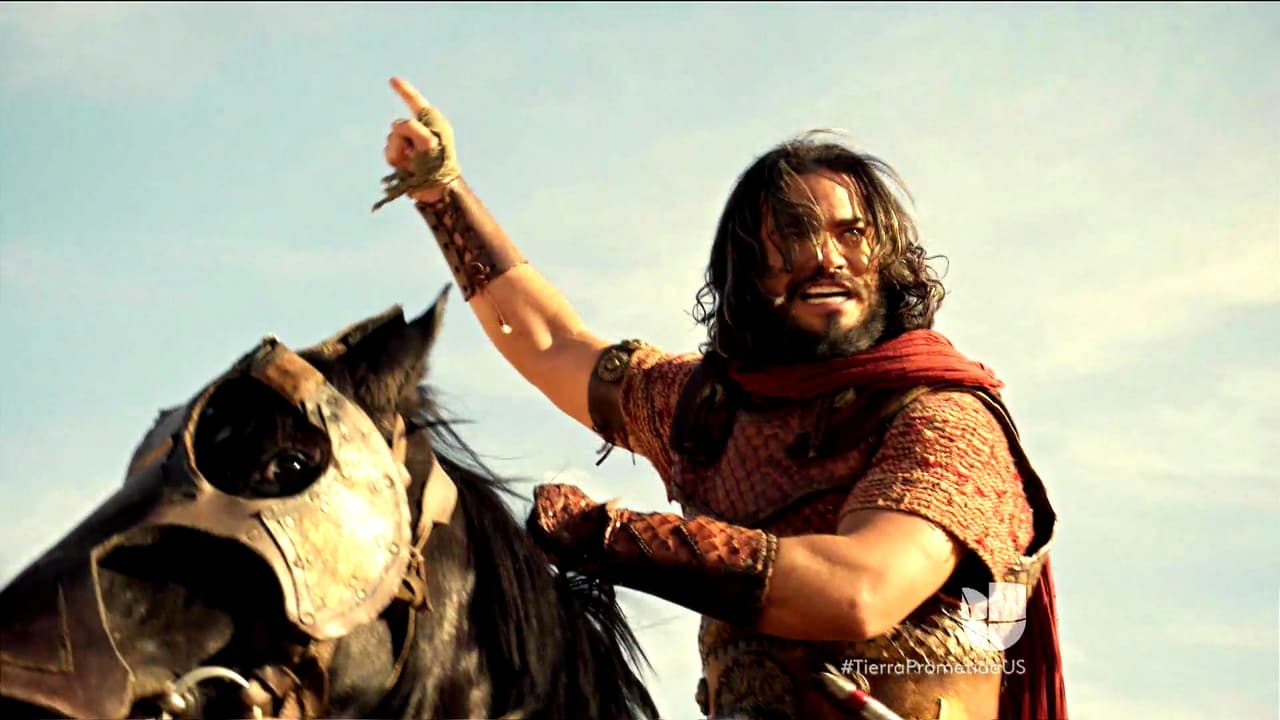 Los hebreos completaron la séptima vuelta al reino de Jericó y Josué ordenó al ejército tocar las trompetas para derribar la muralla.