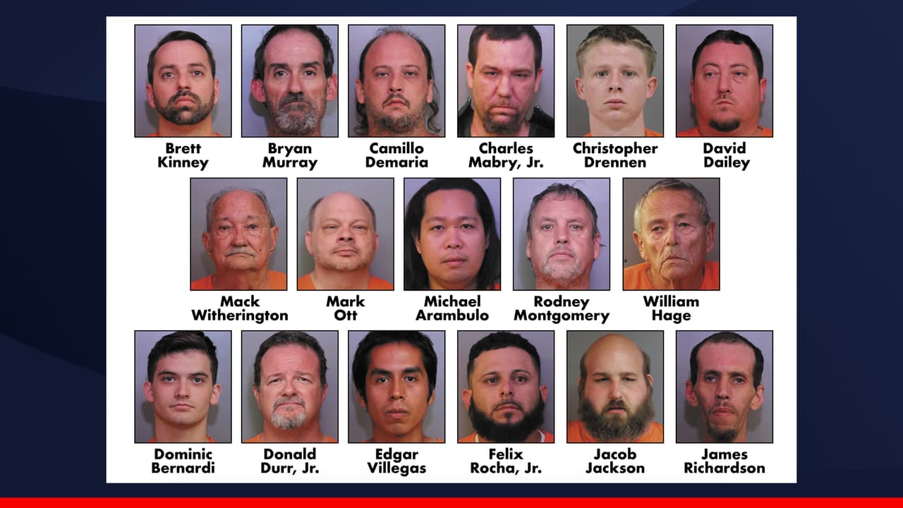 Arrestan a 17 depredadores sexuales en Florida: 2 trabajaban en Disney World 