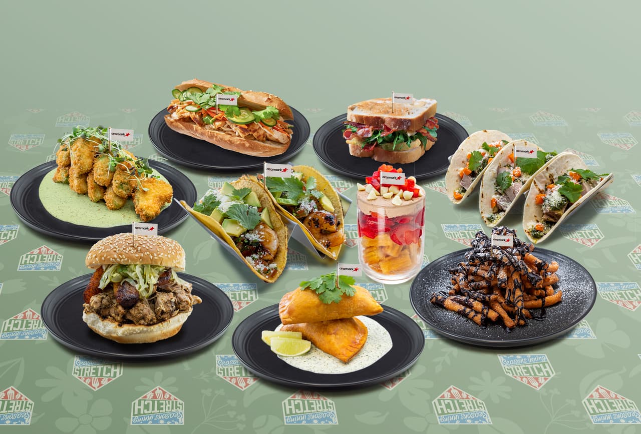 <b><a href="https://www.aramark.com/home">Aramark</a></b>. Si alguna vez has comido en una universidad, hospital, estadio de béisbol u otro lugar enorme, lo más probable es que los alimentos hayan sido proporcionados por Aramark. Esta empresa opera en más de 20 países en todo el mundo, 
<b><a href="https://northerneurope.aramark.com/about-us/history">pero su base de operaciones está en Pensilvania</a></b>.