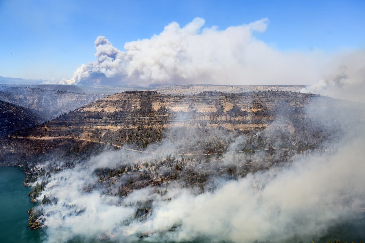 Estados Unidos registra 90 incendios forestales activos y 700,000 hectáreas arrasadas 
