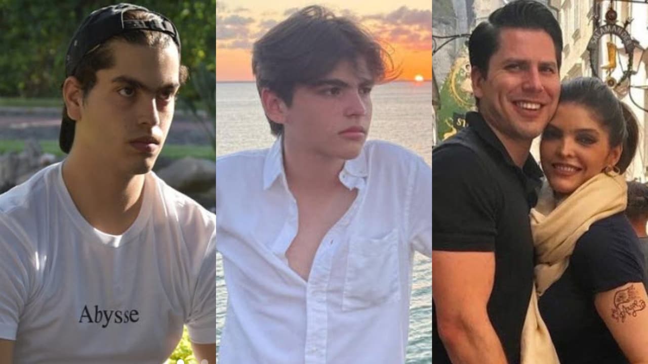 José Emilio Levy (izq.) acusa al novio de Ana Bárbara de supuestos malos tratos hacia su medio hermano 'Chema' (en medio).