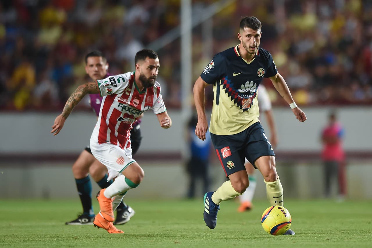 En los minutos finales América tuvo un disparo al travesaño pero el marcador ya no se movió. Un empate que le sabe a poco a las Águilas.