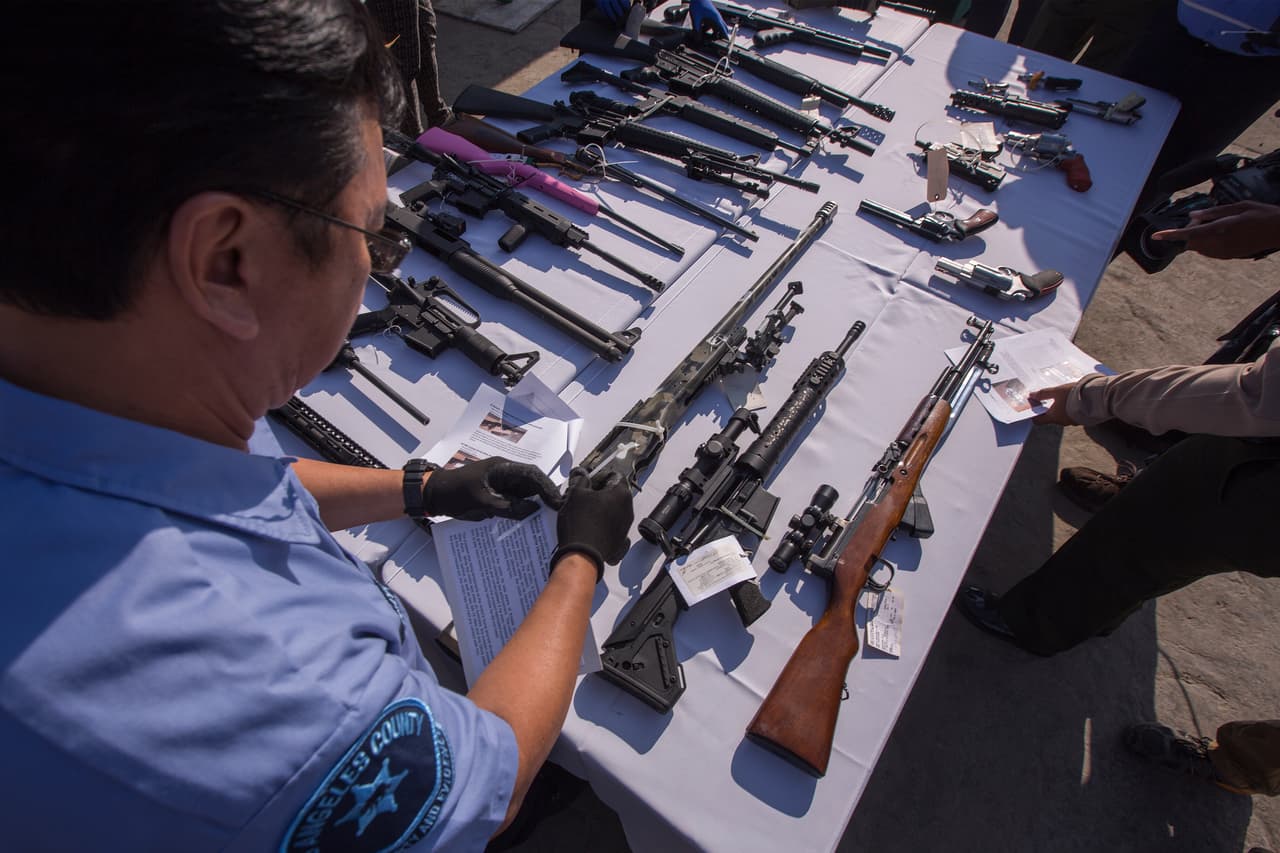 El control de armas es un tema que polariza a la sociedad.