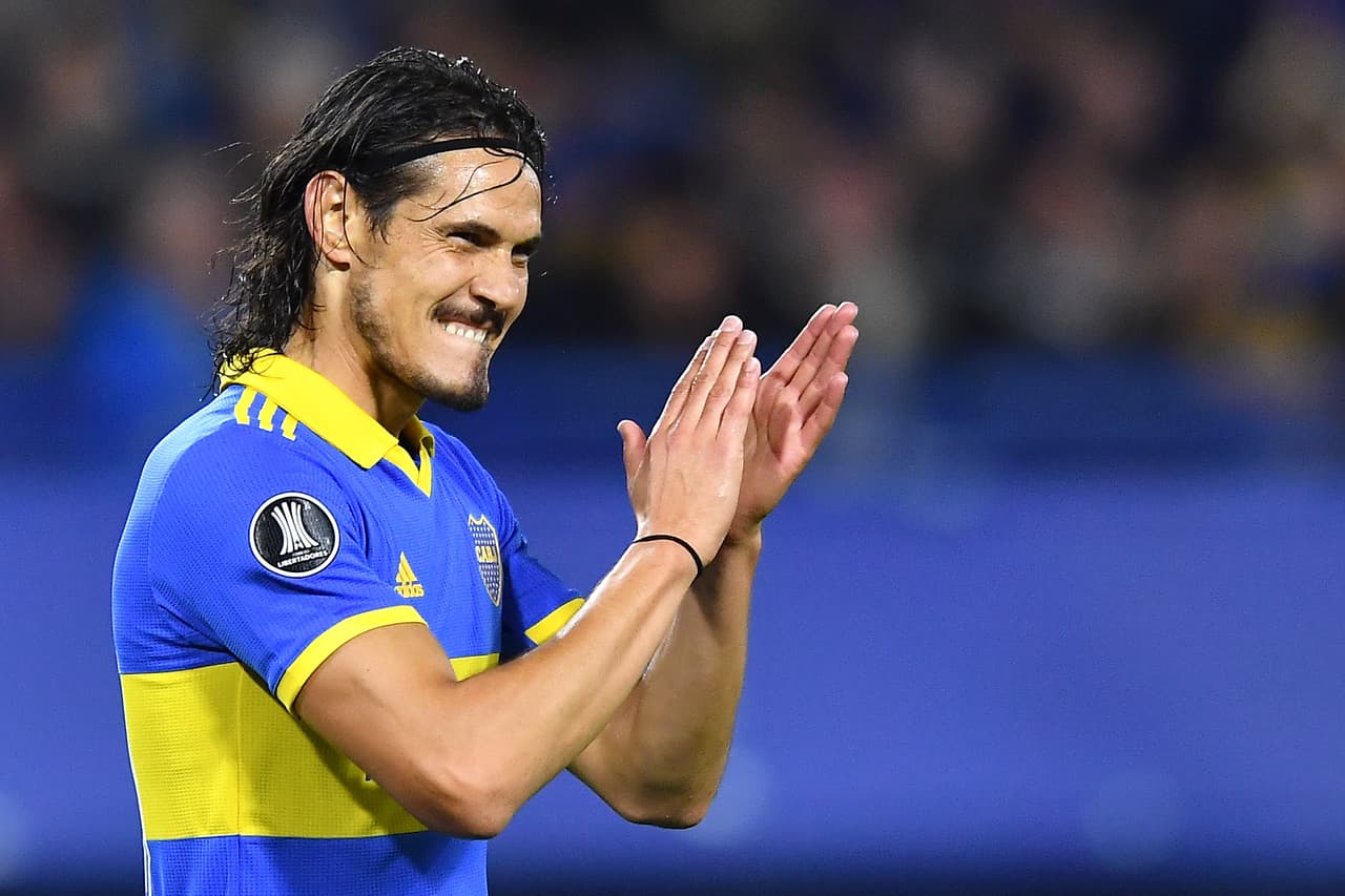 Cavani debuta y es 'talismán' para Boca Juniors en Libertadores