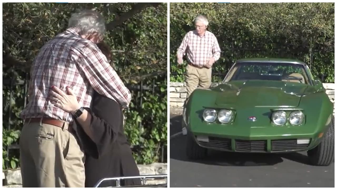 Mujer regala a su papá el auto que él vendió para mantenerla: su reacción se hizo viral