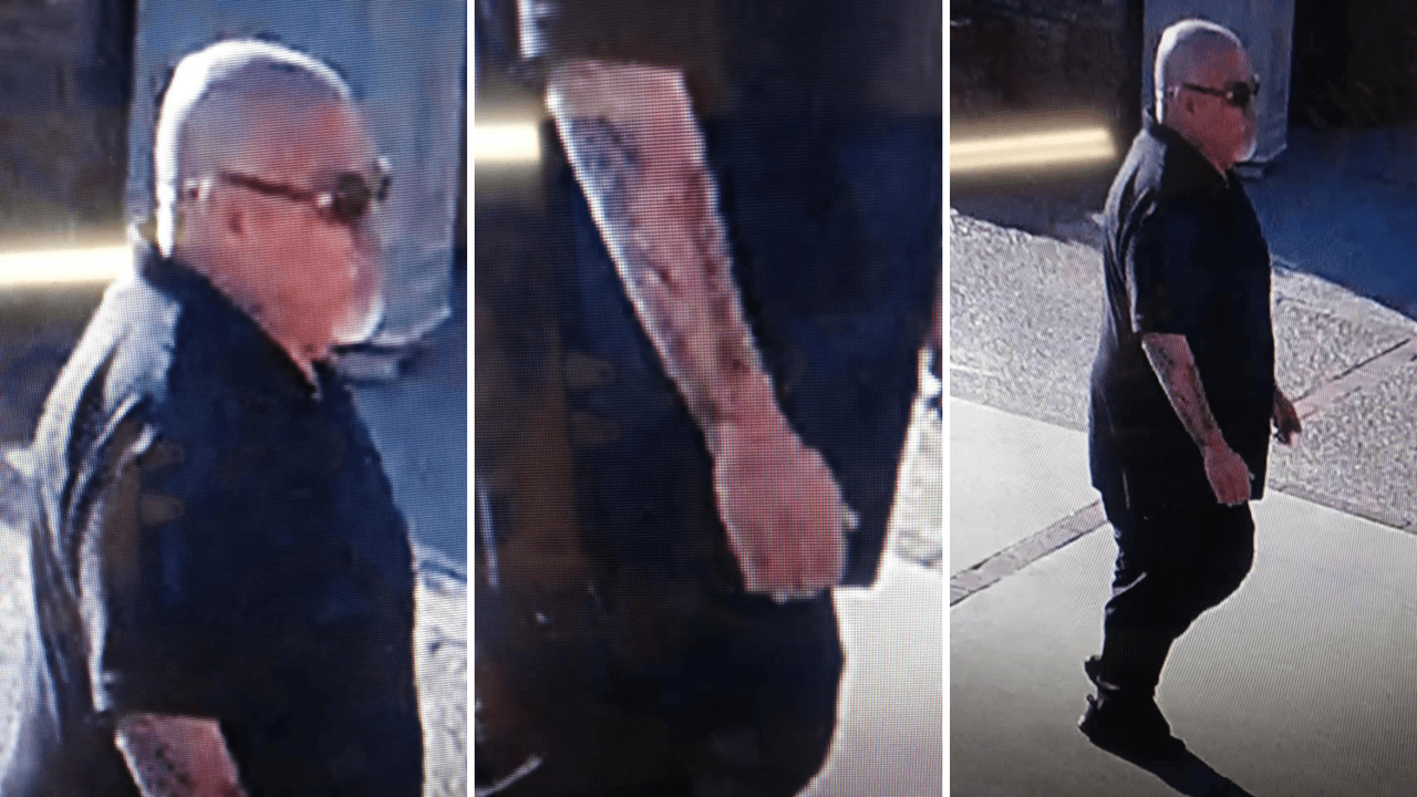 Este sujeto vandalizó la iglesia de San Patricio, en Merced, y la policía lo busca