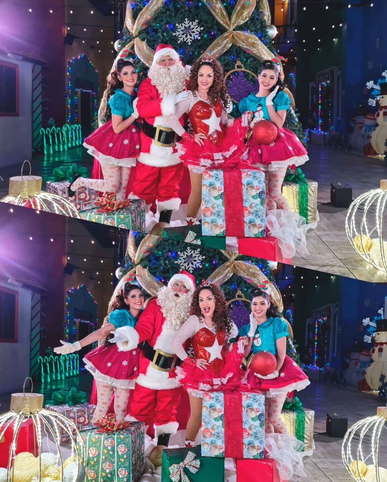 "Hubo una Navidad en especial que 
<b>pedí un tutú de bailarina</b> y me lo trajo Santa, a mi hermano le trajo un pianito y entonces toda la noche me puse a bailar y mi hermano tocaba", compartió.
<br>