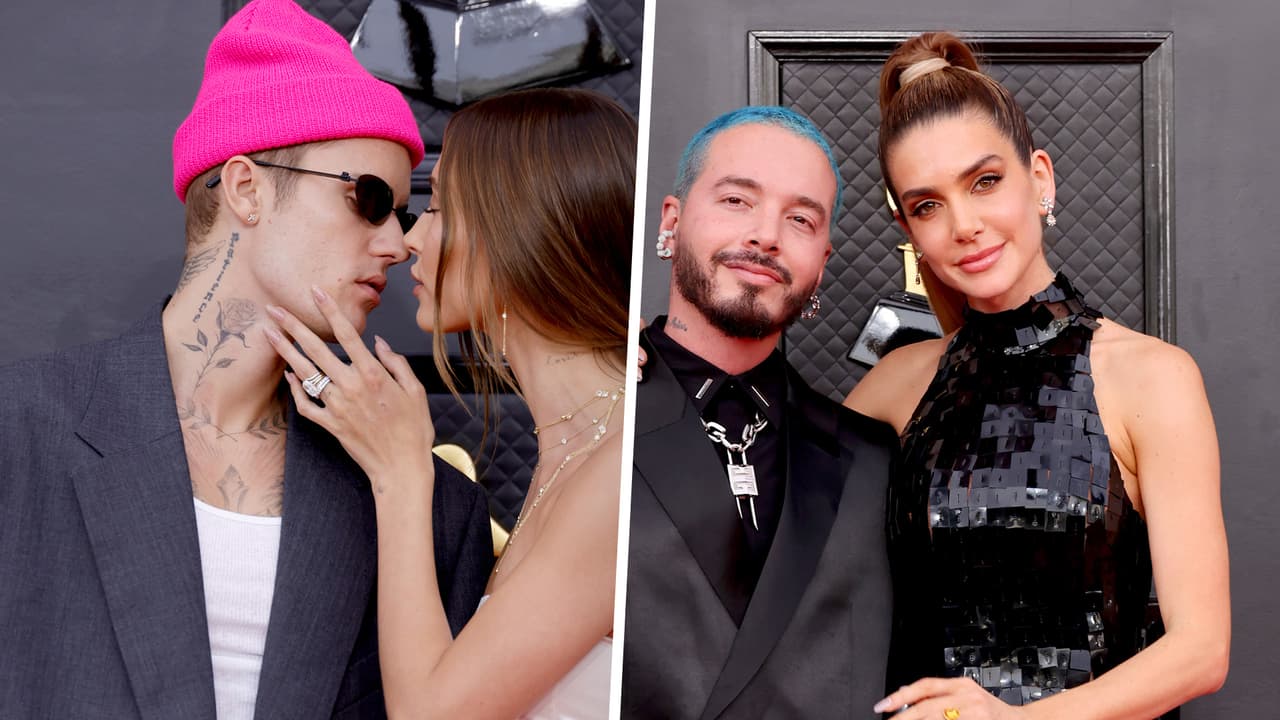 Justin Bieber, J Balvin y más famosos que desfilaron (solos o muy bien acompañados) en la alfombra del GRAMMY