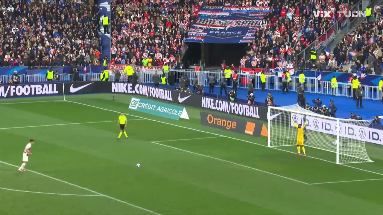 Francia impone condiciones en la tanda de penales y elimina a Croacia