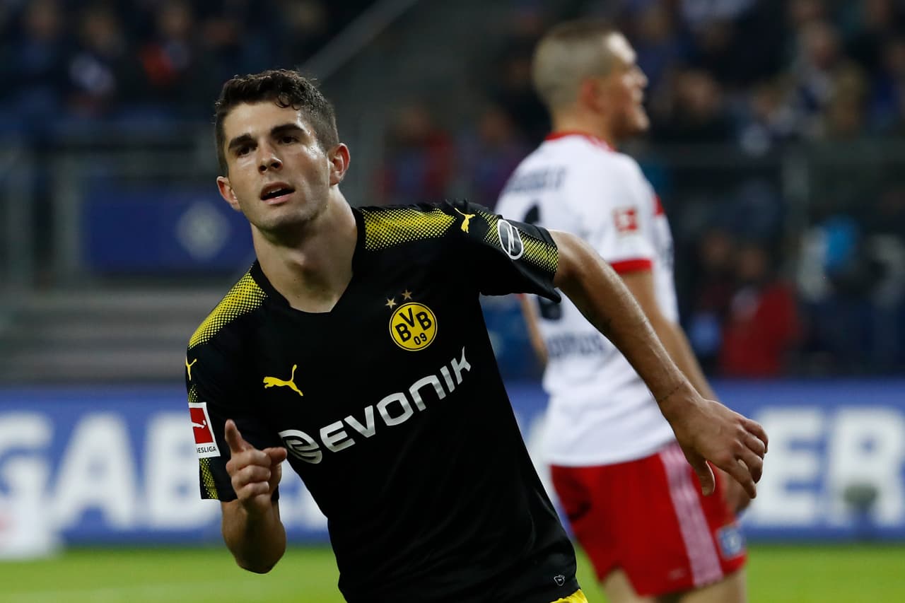 <b>4. Christian Pulisic - Mediomcapista - 19 años </b>(Estados Unidos / Borussia Dortmund)