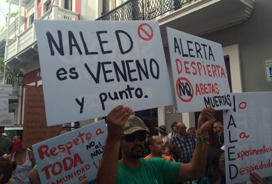 Se fortalece la oposición a la aspersión con Naled en Puerto Rico