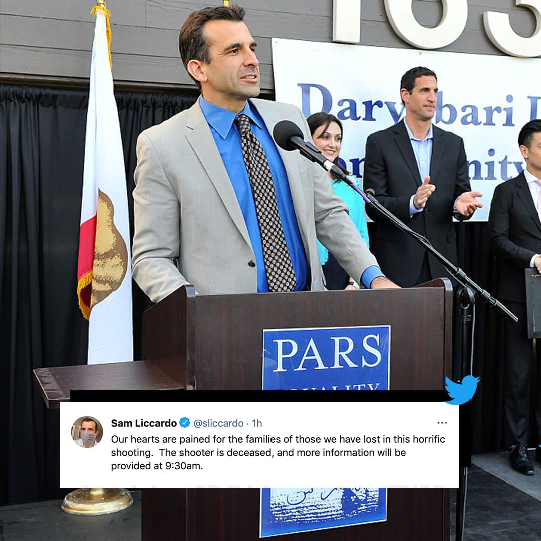 “Nuestros corazones sienten dolor por las familias de aquellos que hemos perdido en este horrible tiroteo. El atacante ha fallecido y se proporcionará más información a las 9:30 am”, escribió Sam Liccardo.