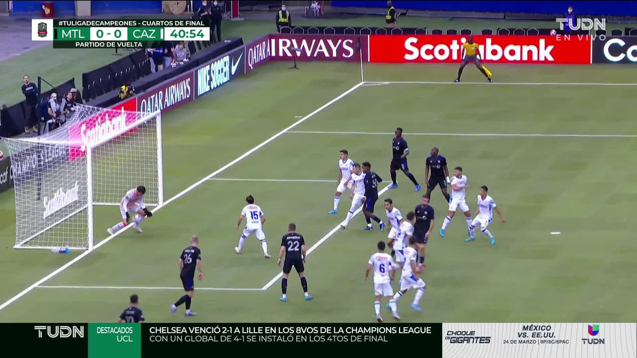 ¡TIRO ATAJADO! disparo por Rudy Camacho.