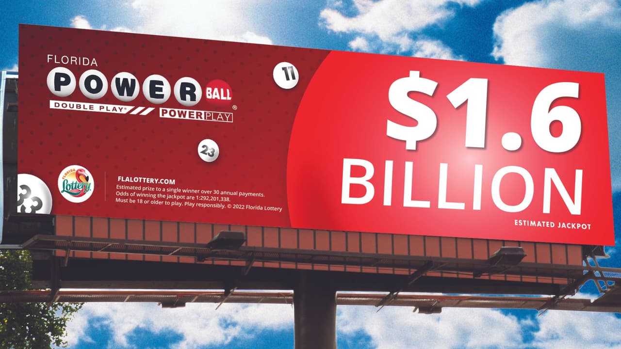 Sube el premio mayor del Powerball a $1,600 millones para este sábado