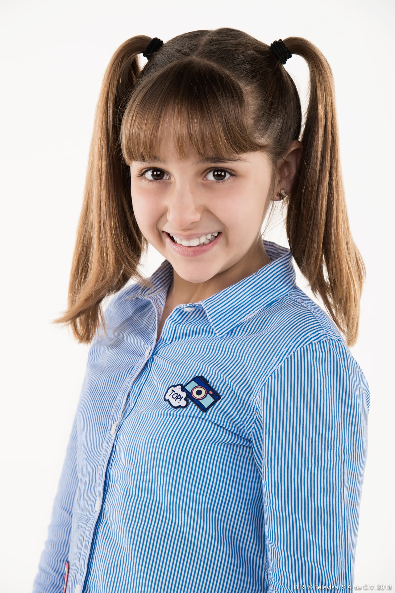 Ana Paula Martínez da vida a Nicole, la actriz infantil de esta cómica historia, es la mayor motivación de Marisa.
<br>