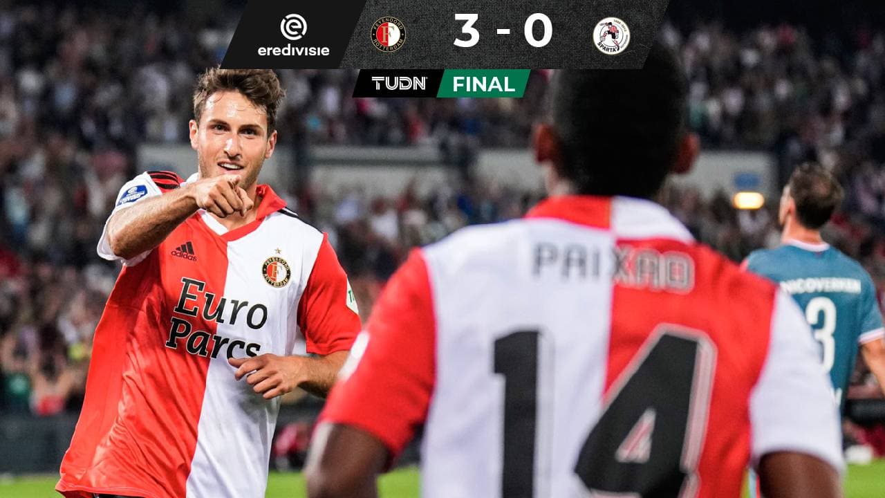 Con gol de Santi Giménez, el Feyenoord venció al Sparta Rotterdam

