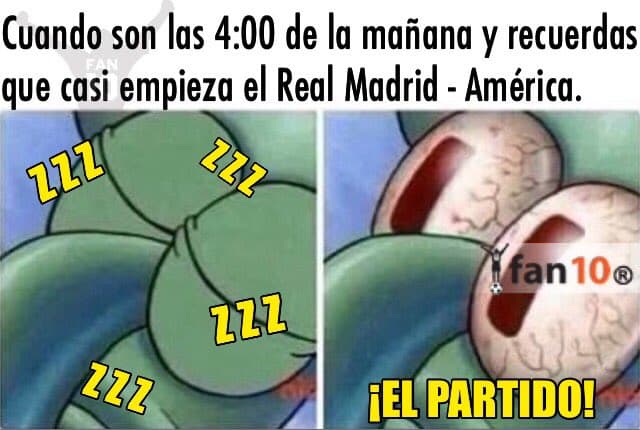 Memes américa vs. real madrid