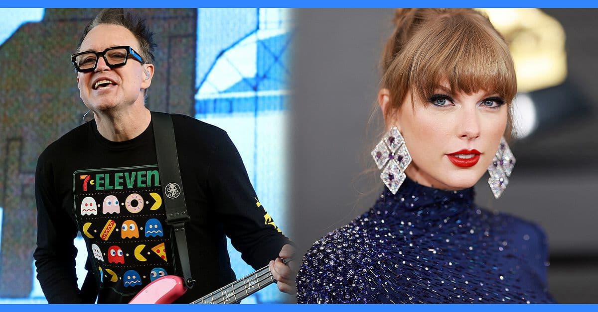 Blink-182 se vuelve viral tras cantar cover de Taylor Swift en su concierto