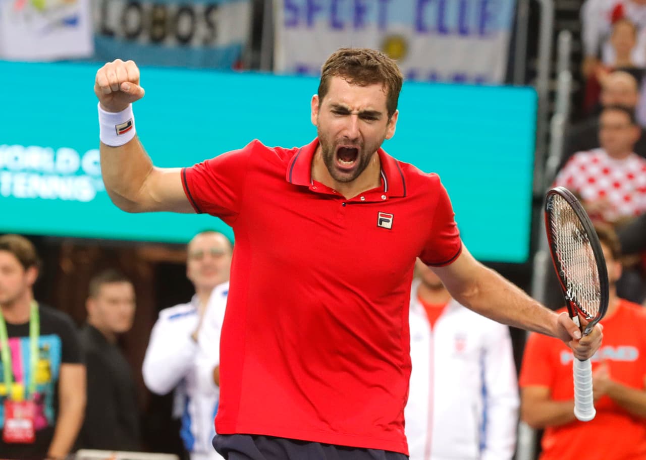 Cílic, campeón del US Open 2014, venció a Federico Delbonis.
