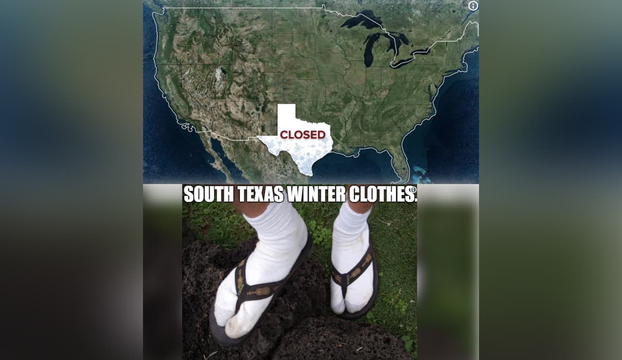 #AyDiosFrío18, la etiqueta que demuestra el humor de los texanos ante un frente invernal