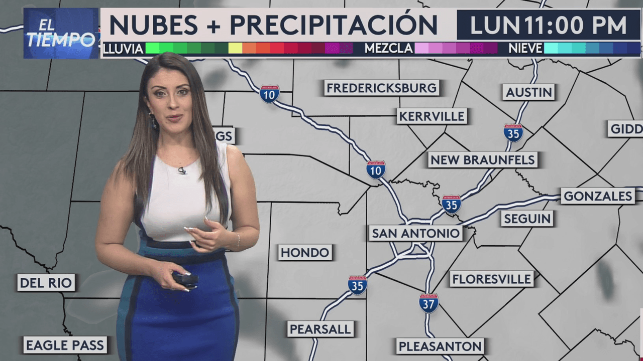 Viene otro frente frío a San Antonio, con lluvias y potencial de tormentas