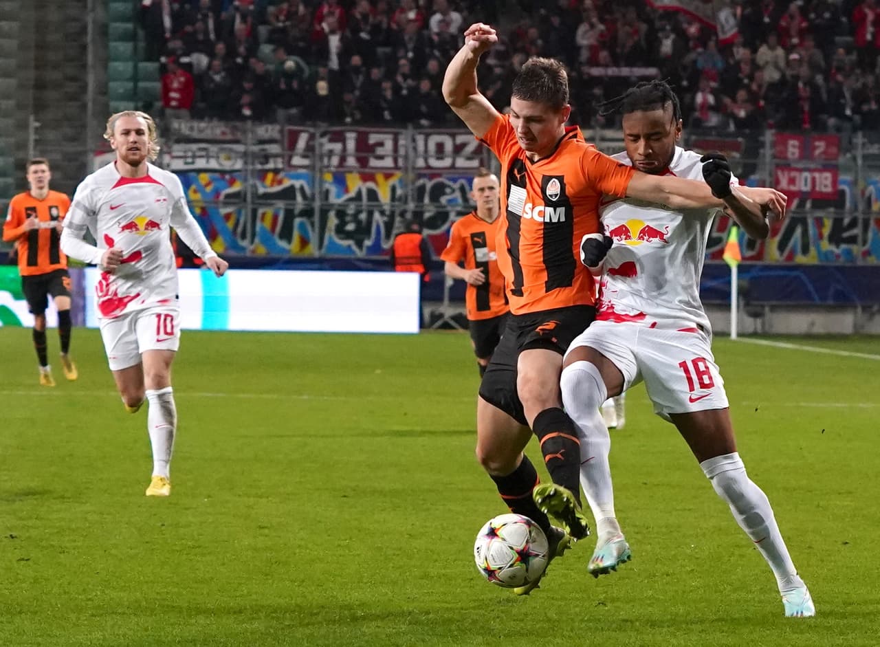 Leipzig goleó 0-4 al Shakhtar en condición de visitante en el último juego de ambos en la fase de grupos de la UEFA Champions League.