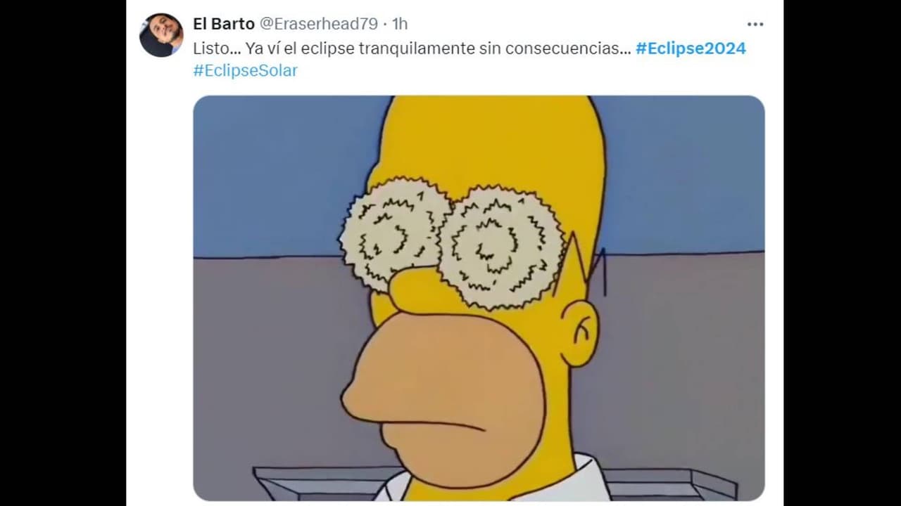 Los mejores memes del Eclipse Solar Total 2024