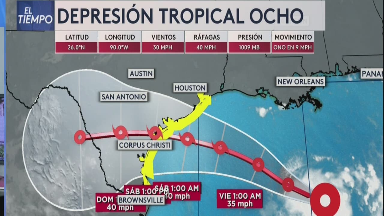 Sistema tropical llegará el fin de semana a Texas: esto es lo que podría esperar Austin